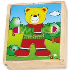 Viga Dress up Bear Box Set 